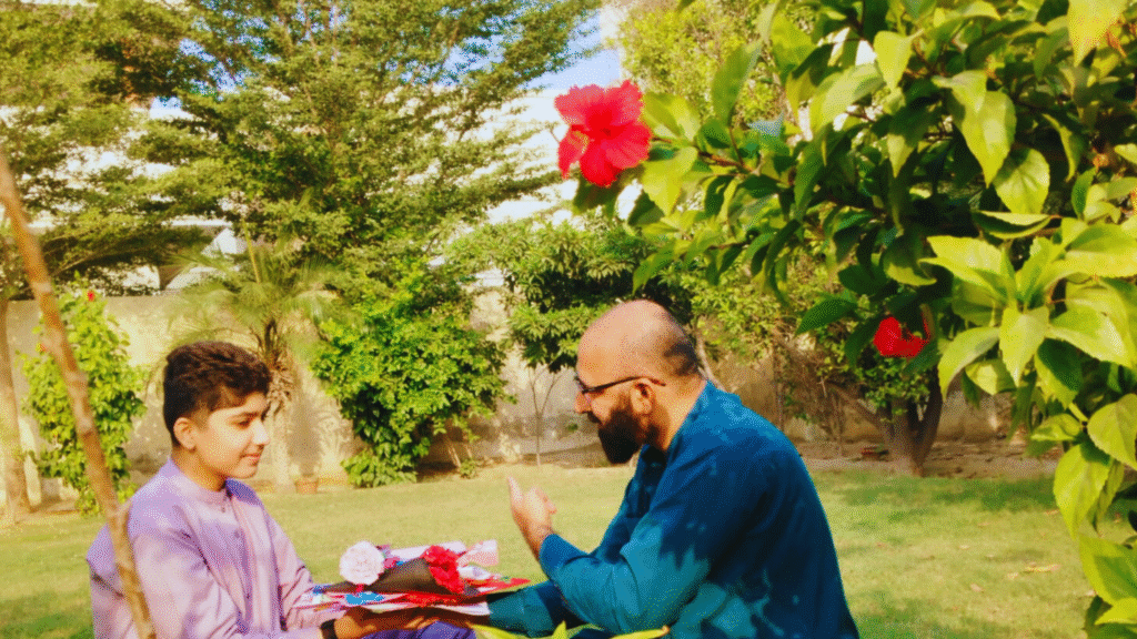 Why Parents Should Encourage Kids to Thank Their Teachers Mian Waqar and his Son Muhammad Ahmad Ayyan beautyrelationship.com